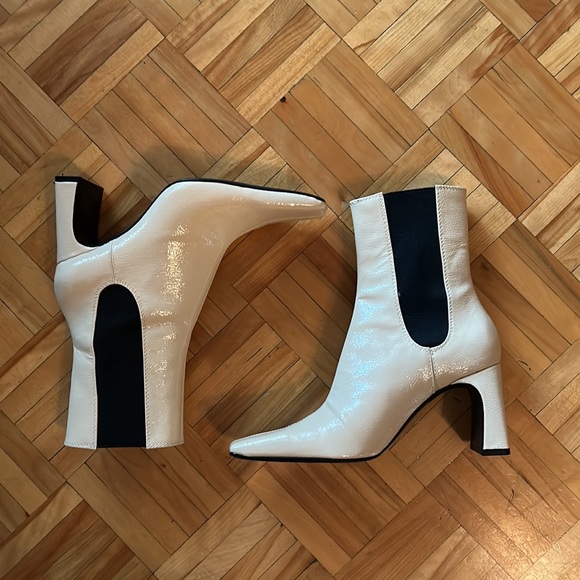 ZARA heeled ankle boots with side goring size 36 - Picture 5 of 11